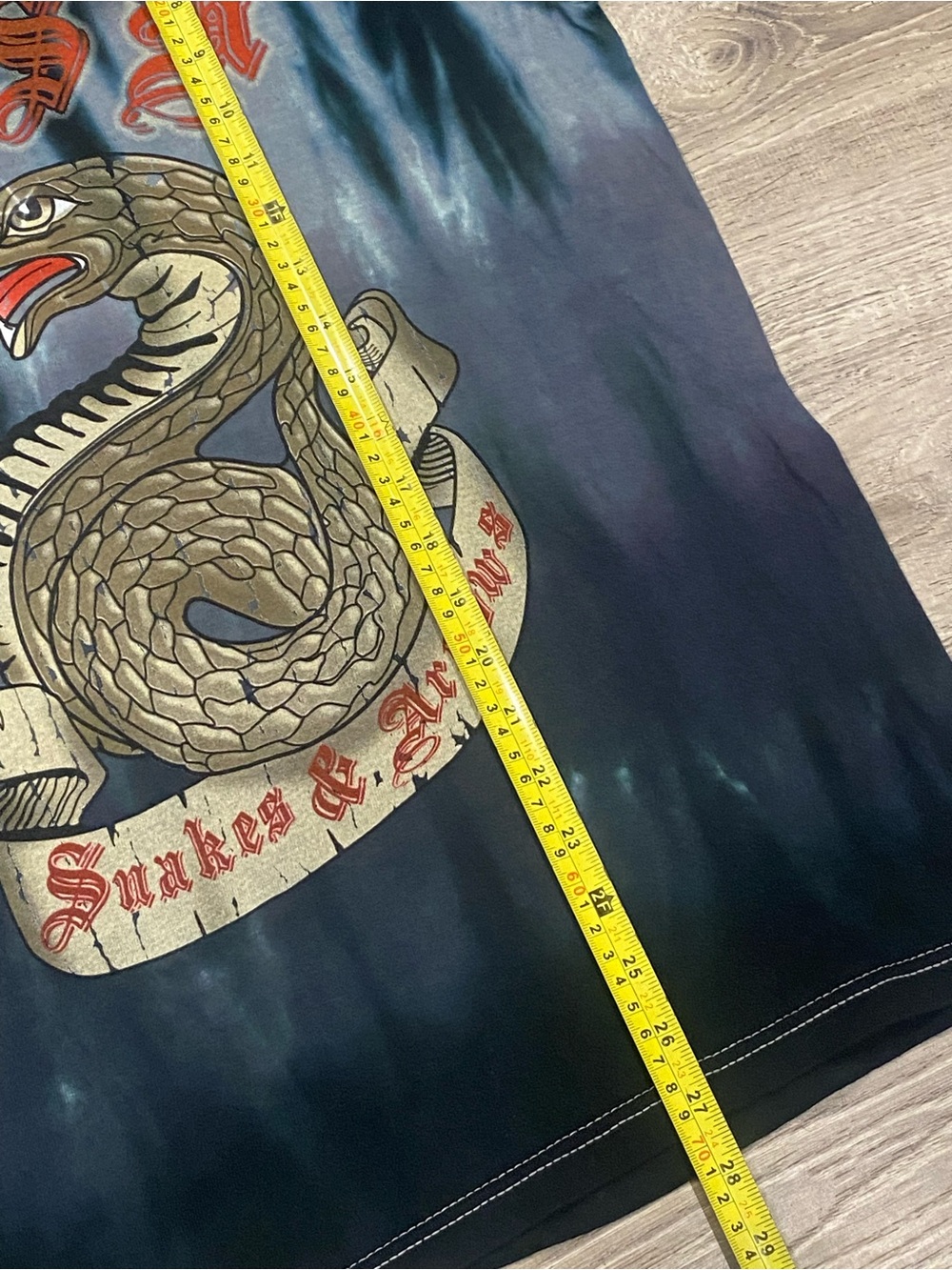 Rush Snakes & Arrows 2007 Tour Shirt Liquid Blue L - Picture 9 of 9